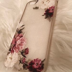 Iphone 6 plus violet rose case